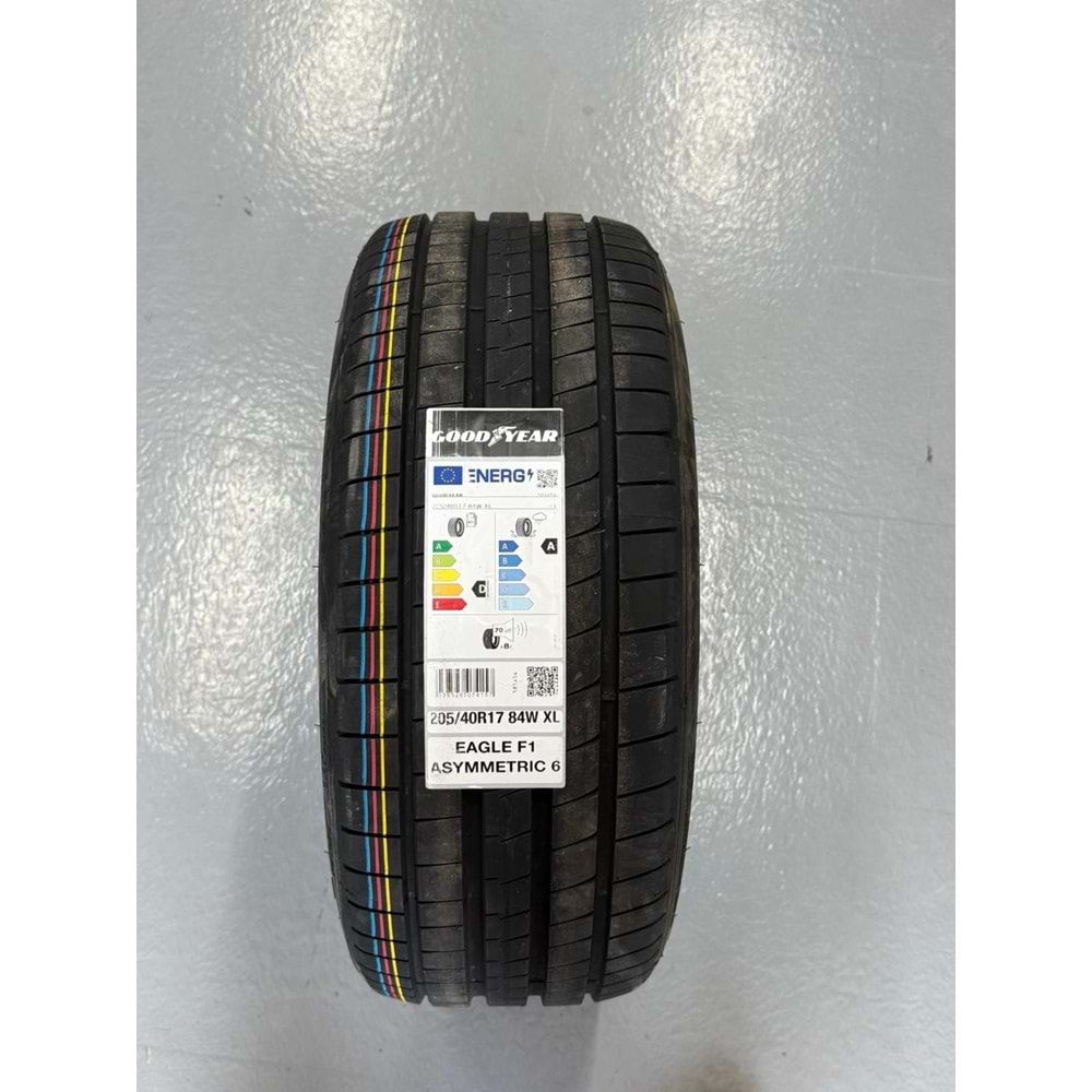 GOOD YEAR 2054017 84W XL EAGLE F1 ASSYMETRIC 6